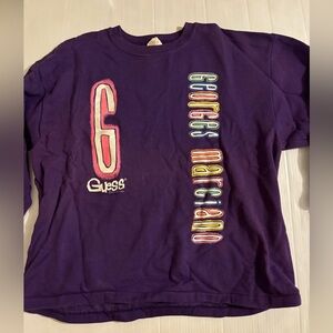 Vintage Guess purple sweatshirt